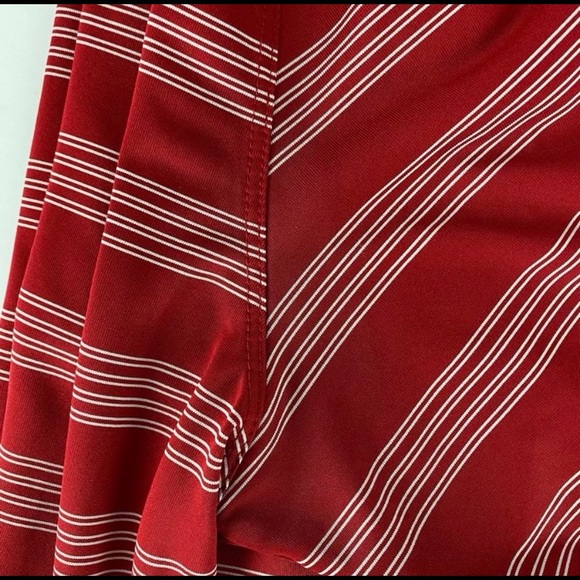 NIKE GOLF Red Striped Polo Shirt | 2XL - Picture 8 of 8